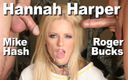 Picticon bondage and fetish: Hanna Harper &amp;amp; Mike Hash &amp;amp; Roger bucks BDSM BBG twarzy