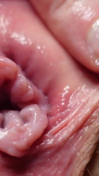 Il Ditalino Estremo Della Figa in Primo Piano