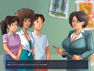 Cartoon Universal: Summertime saga part 158 - Best tits in college Czech sub