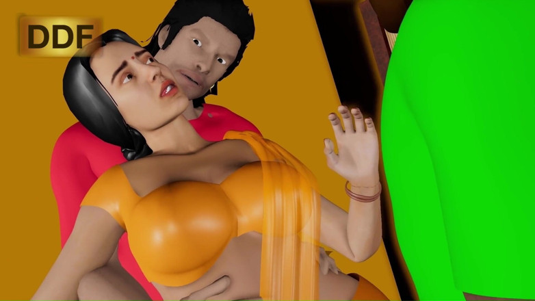 Dark desi fantasy: S5_ep06 Desi Chubby Pooja Bhabhi and Her Three Lovers
