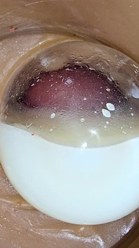 Stříkej Do Mě Znovu a Znovu! Kamera Uvnitř Creampie Kondomu POV