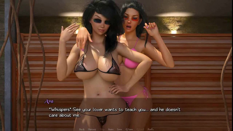 Dirty GamesXxX: Pure love: Hraní striptýzového pokeru s dívkami, které mají obrovská...