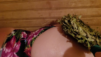 Peach Desert: Baie rusească - a aburit o blondă cu curul gras cu...
