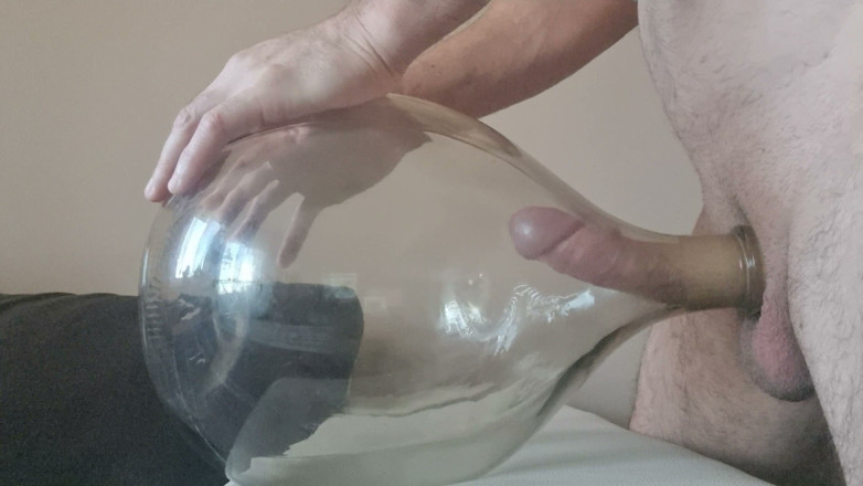 Naxy: Big Glass Bottle Fuck - Request