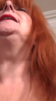 AuntJudysXXX - Busty Mature Redhead Stepmom Melanie Fucks Her Stepson