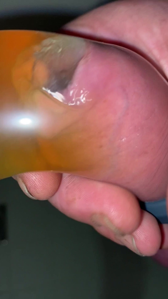 Foreskinguy: Zakar yang belum dipotong dengan telur terikat kencing dan pancutan...