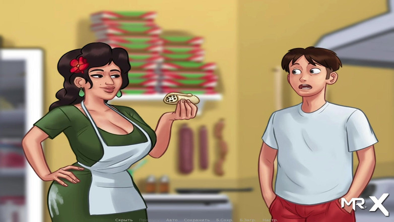 Mr Studio X: Summertimesaga - 玛丽亚喜欢小胡子骑乘 e1 #76