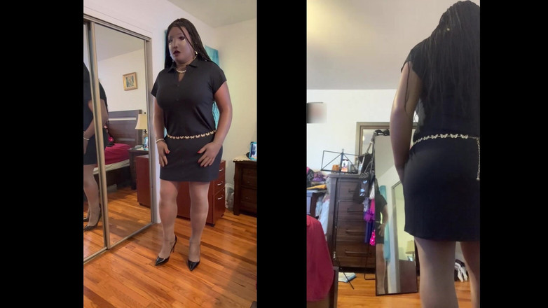 Deanna Doll: Черная крошка Danae в наряде Босси бизнес-платье