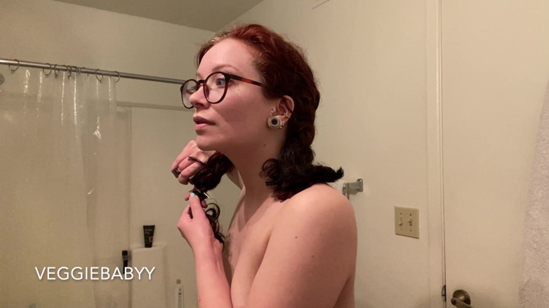 Veggiebabyy: Cortando 6 polegadas de cabelo nu