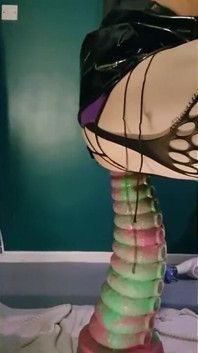 Johnthomastoys Extreme Deep Anální Inzerce v Anime PVC Extrémní anál