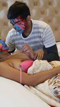 Die Lustgeschichte der heißen Babysitterin Kavita und der geilen golu Teil vier