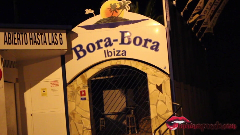 Miriam Prado: Horny busty fucking in Ibiza on the street after the...