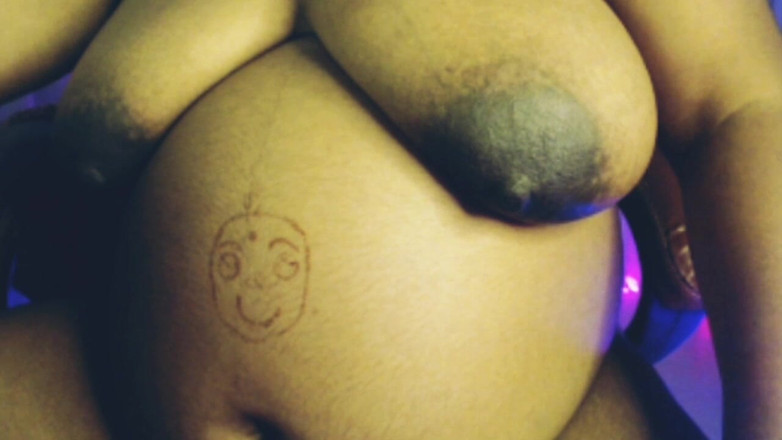 HotGirl21: Sexy Grávida Menina Mamas Buceta Quente Show.