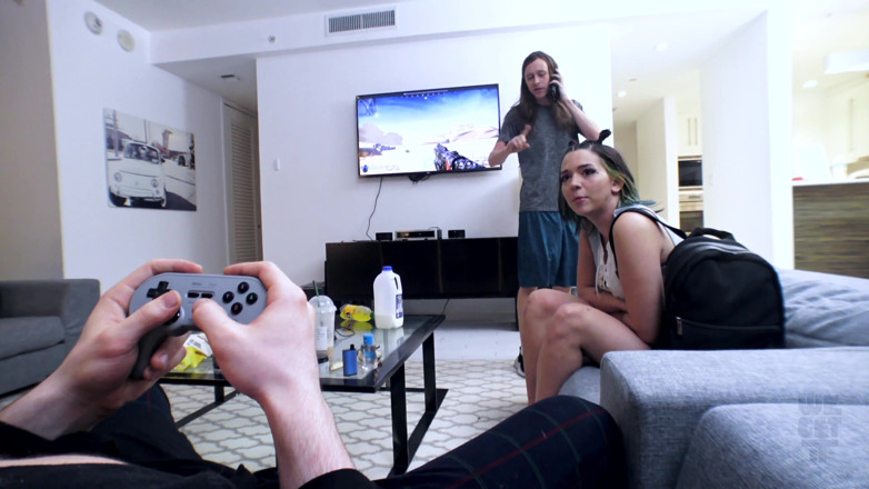 Doorsmash: Squirting saved my stepbrother: video game addiction intervention by Riley...