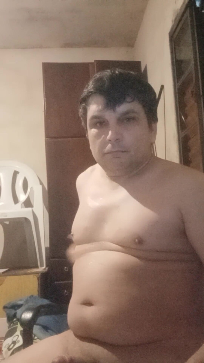 Claudio: All spermaspridning på mina bröst