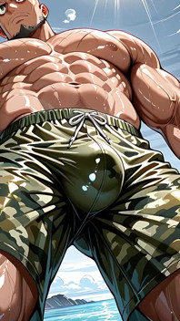Ai Porn Muscle Men Mix Softcore Bulges