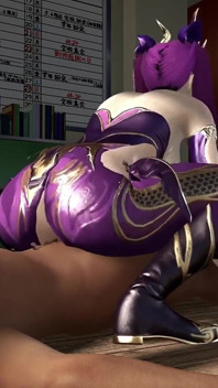 Ziyan Bigtits Goddess in a 3D Paradise - 3D Animation