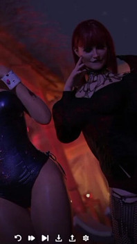 Heet Halloween-trio met Stempom en stiefzus