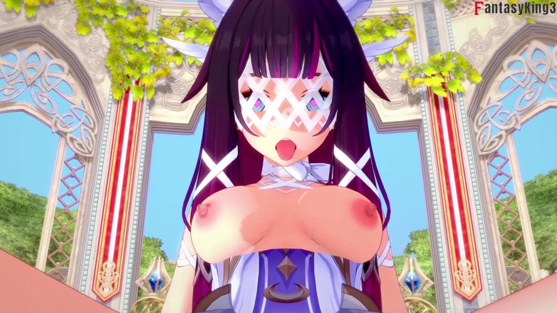 Fantasy king: Columbina, sexe torride - Genshin Impact