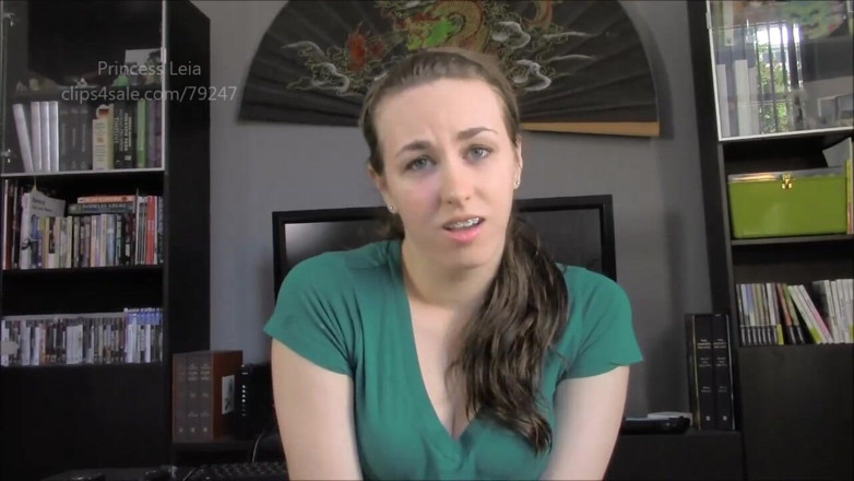 Princess Leia: Sucking Stepdad on College Suspension