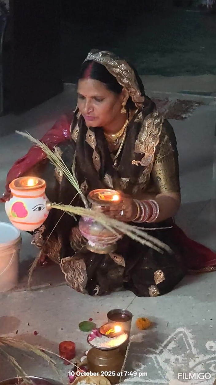 Lustykajolbhabhi: Karwa Chauth night or wedding night