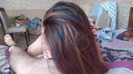 Teen and Milf Female Sex: Meine frau kommt aus der toilette und kommt in mein...
