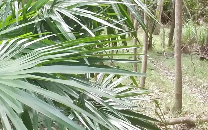 Madaussiehere: Risky Outdoor Walking Track Cum in One-piece Swimsuit