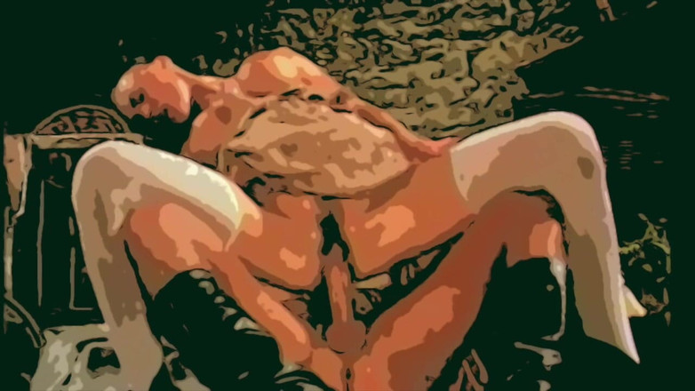 Classic porn cartoon: A Bela Carmen: Ele a Masturba Com Legumes E Depois...