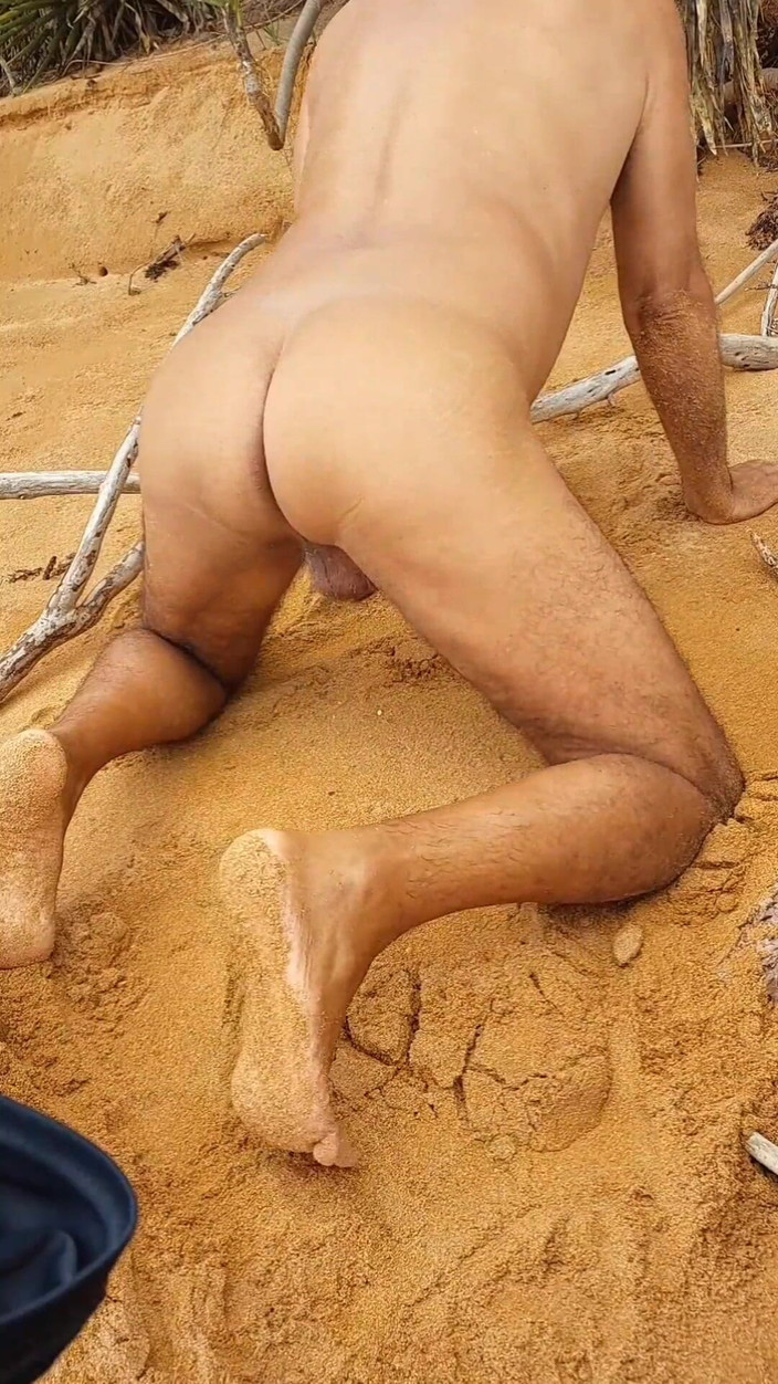 Ladysilvas: Ladysilva on the Beach Naked Wanting a Dad in Her...