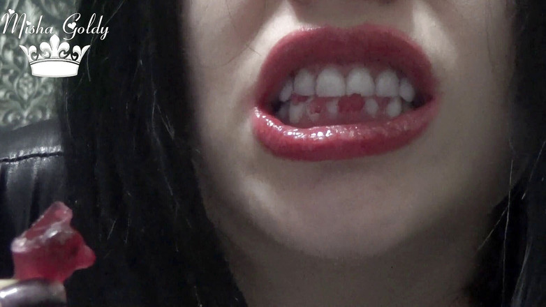 Goddess Misha Goldy: 7 Escravos para Succubus! Comendo fetiche!