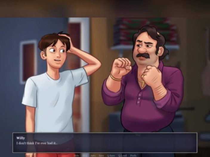 3DXXXTEEN2 Cartoon: Colocando uma pizza no forno de Maria. 3D pornô cartoon sexo