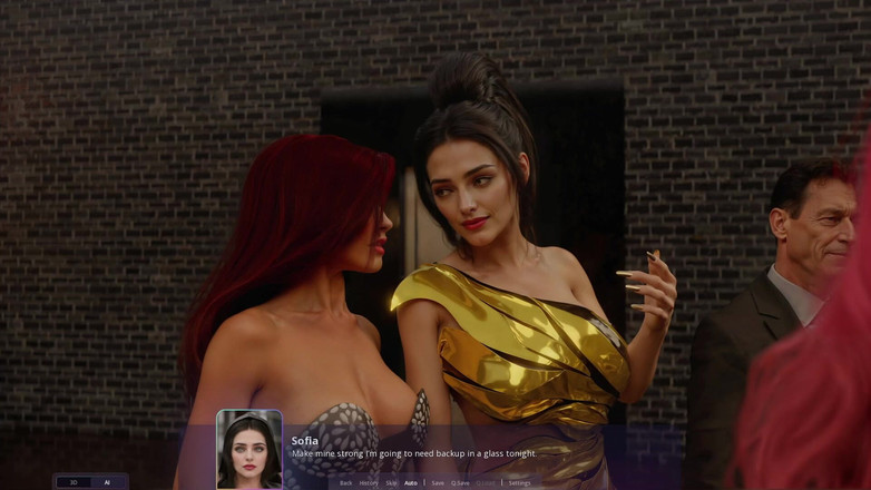 Hotgame Studio X: Sofia la chaudasse mariée - jour 4 - première baise secrète de l’application...