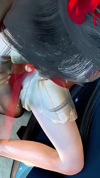 老人対リアルな態度を持つデジタルガール - 3Dアニメーション変態