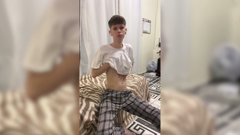 Kedoimath: Kedoimath Skinny Teen Twink Showing Body and Cum on the...