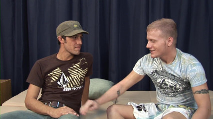Male Dream: Middle eastern skater twink seduces his straight friend