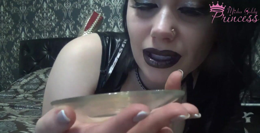 Goddess Misha Goldy: 내 3명의 노예!