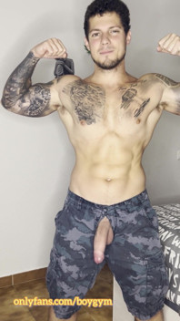 My Military Big Cock Can Cums with No Touch