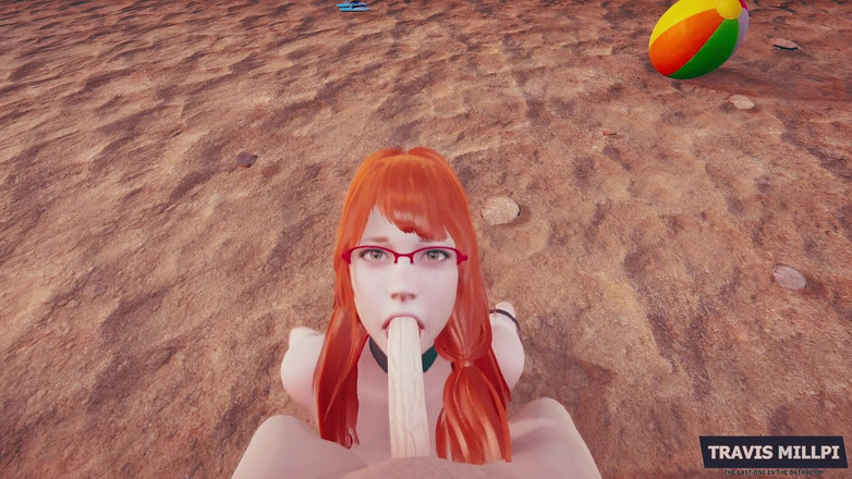 TravisMillpi: День пляжу: нудистський пляж з рудою зведеною сестрою