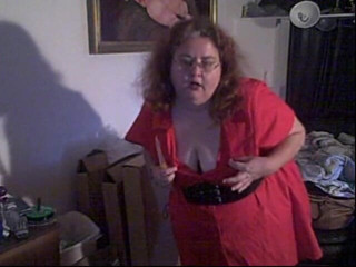 BBW nurse Vicki adventures with friends: Sexy dancing in my red dress part of a cam...