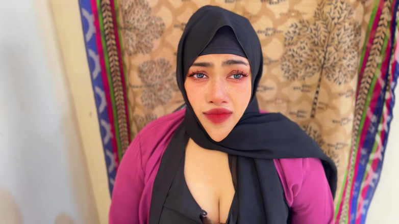 Aria Mia: Sexig muslim vacker arabisk milf moster är desperat efter hårdhänt sex -...