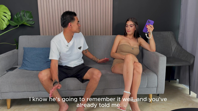 Alicia Trece: Худа латина з великими цицьками таємно трахається з великим членом свого зведеного брата, поки вона не кінчає