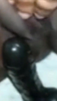 Stimulating My Clit with Wand Squirting BBC Pounding My Pussy