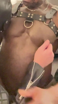 More Leather Interracial BDSM Sex Play Extracted From Faphouse Studio
