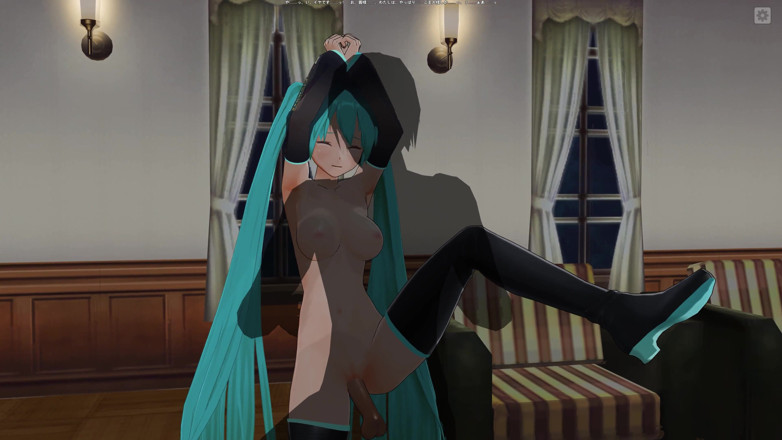 H3DC: 3D Hentai Bound Hatsune Miku wird gefickt