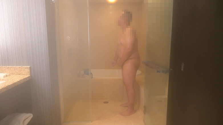 Azn Dad Man: Asiatischer papi, rasieren, heiße dusche und masturbieren