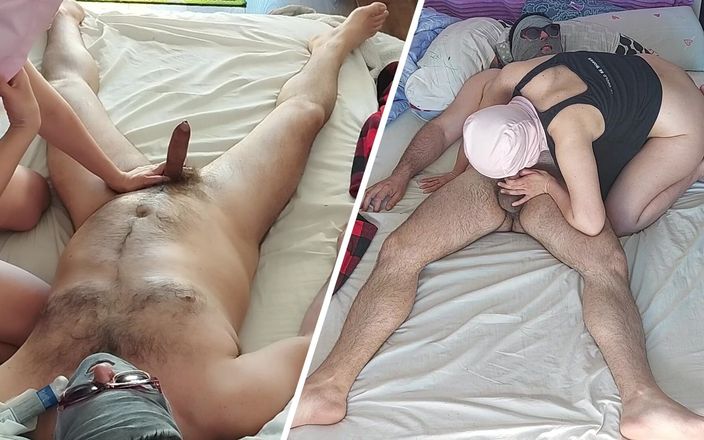 Mirsur: Pompino con moglie amatoriale, figa pelosa, culo grosso. Preliminari romantici...