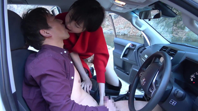 EAGLE Global: Hauru Yamaguchi &amp; Shuri Hazuki - Watching Each Other, Car Sex