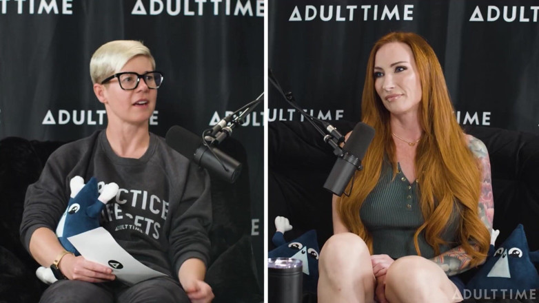 Adult Time Podcast: Sophia Locke si myslí, že dopadení mimozemšťana by bylo sexy?! čas pro...