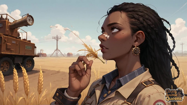 Ebony Anime Queens: Соблазн чернокожей Сирены Из Питфилда - Лучшая чернокожая XXX!