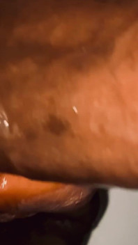 Cms Oily Black Uncut Cock